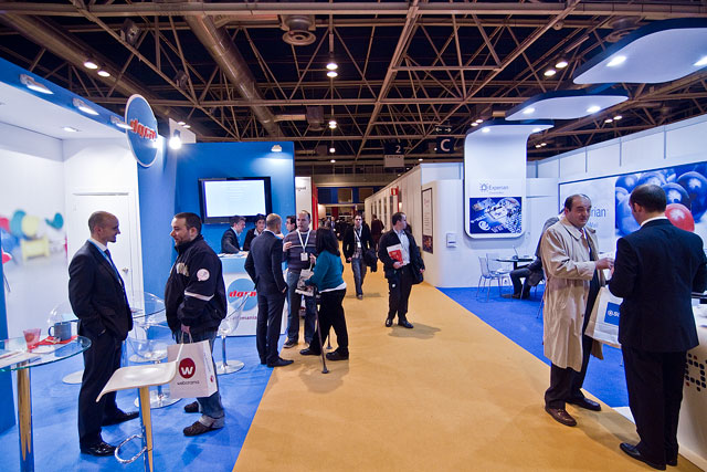 Stands y visitantes